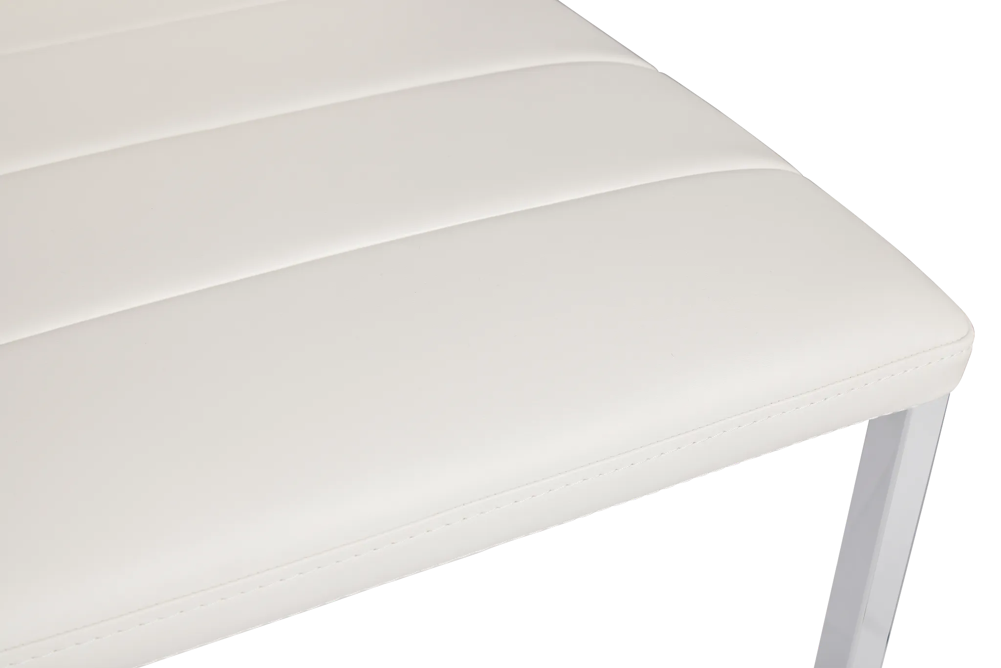 Amalfi White Upholstered Side Chair