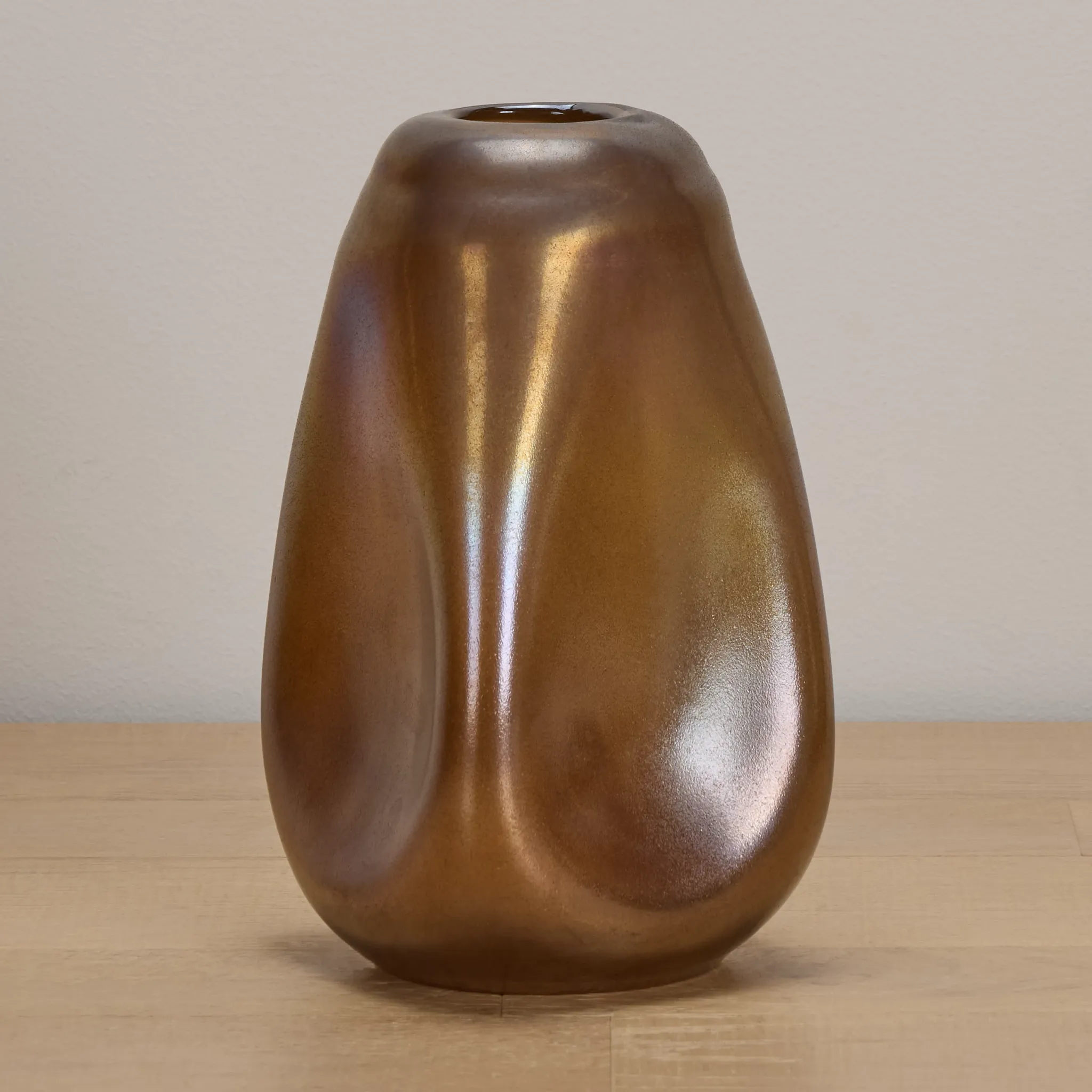 Atara Brown Medium Vase