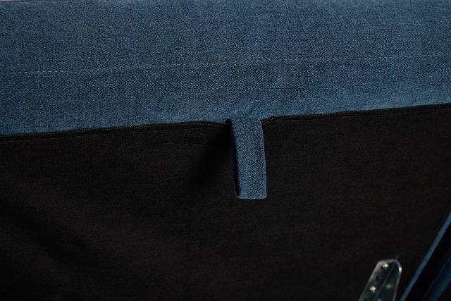 Addie Blue Fabric 8-piece Pit Storage Sectional