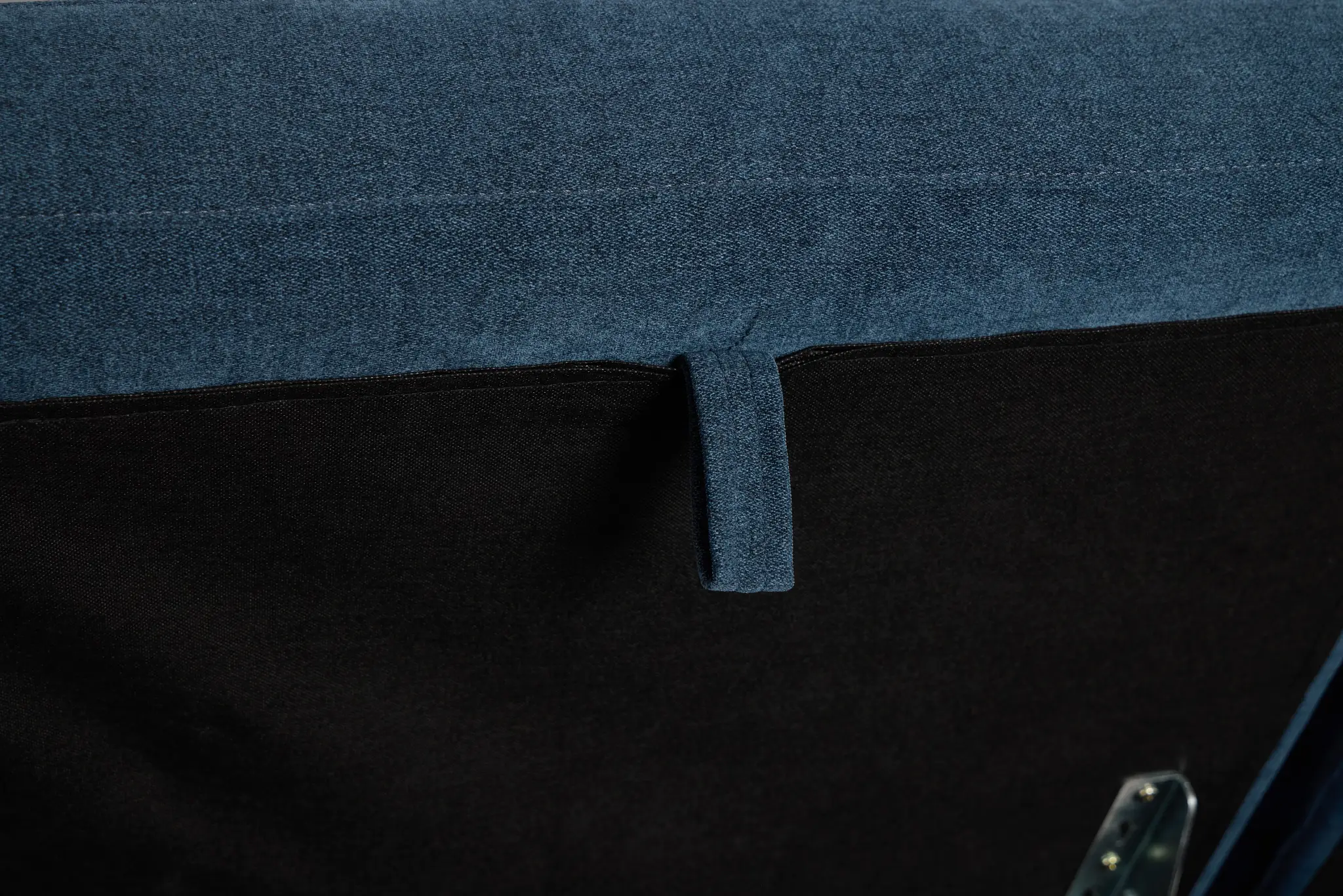 Addie Blue Fabric 8-piece Pit Storage Sectional Addie Blue Fabric 8-piece Pit Storage Sectional