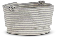 August Blue Set Of 3 Basket