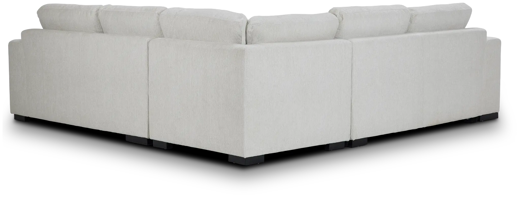 Blakely White Fabric Lf 2arm Sleeper Sect Blakely White Fabric Lf 2arm Sleeper Sect