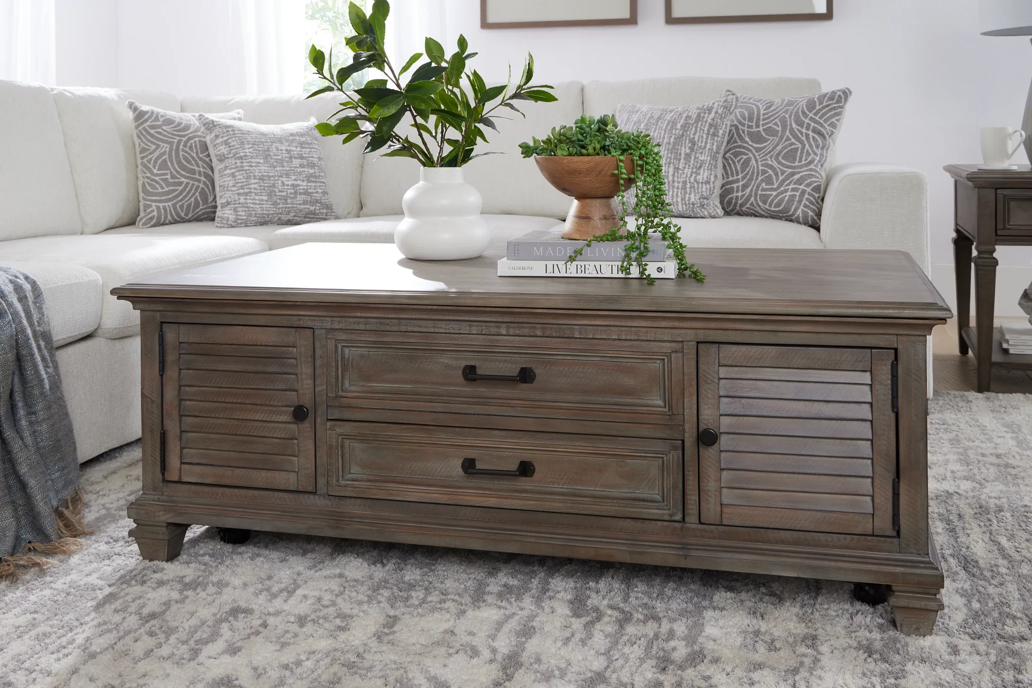 Sonoma Light Tone Lift Coffee Table
