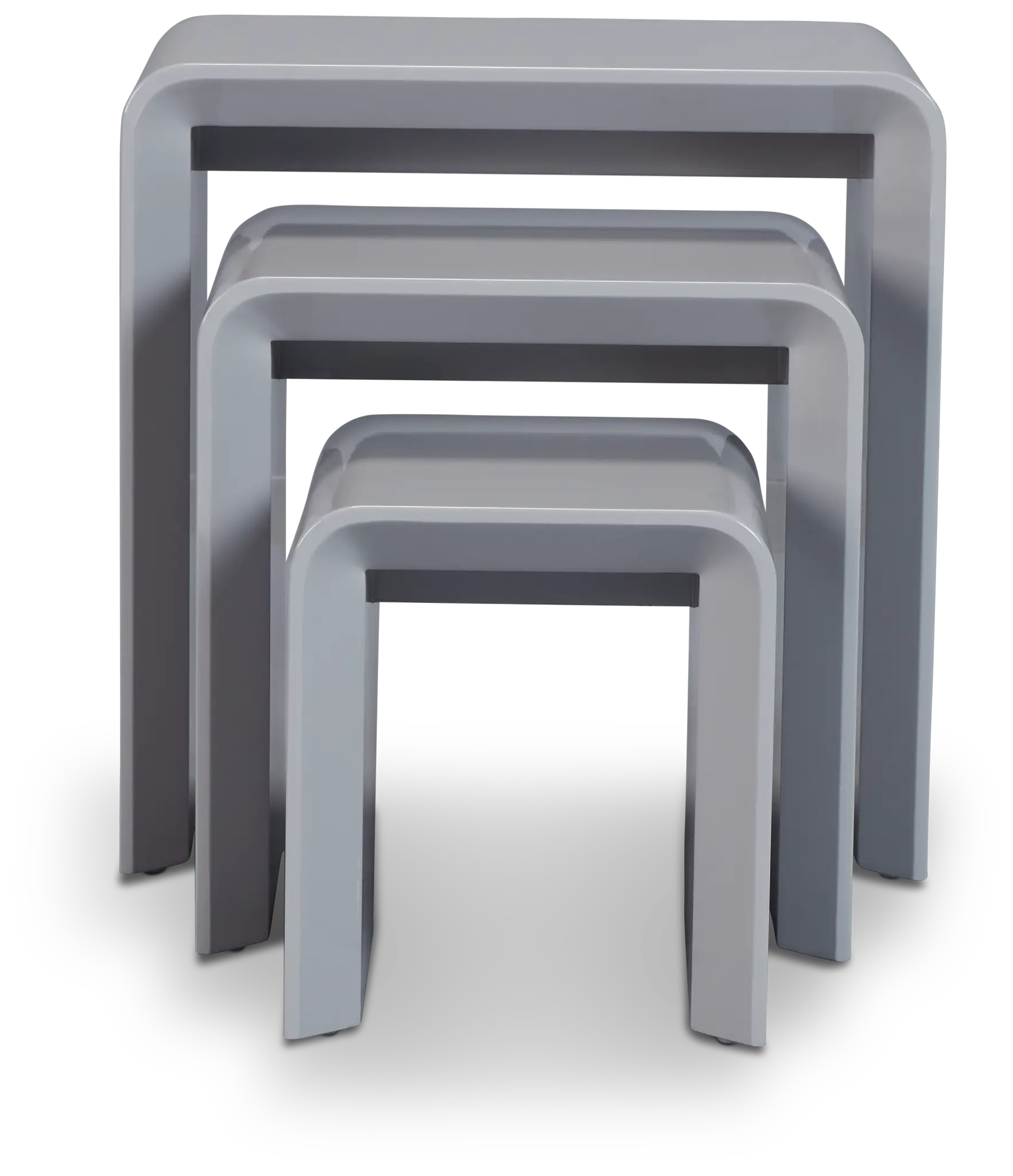 Zayden Gray Set Of 3 Nesting End Table Zayden Gray Set Of 3 Nesting End Table