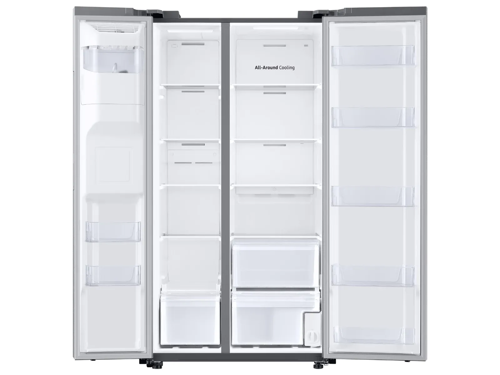 Samsung 5201 Series Stainless Steel Side By Side Refrigerator