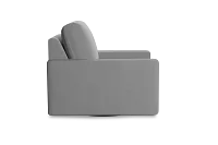 Edgewater Delray Light Gray Swivel Chair