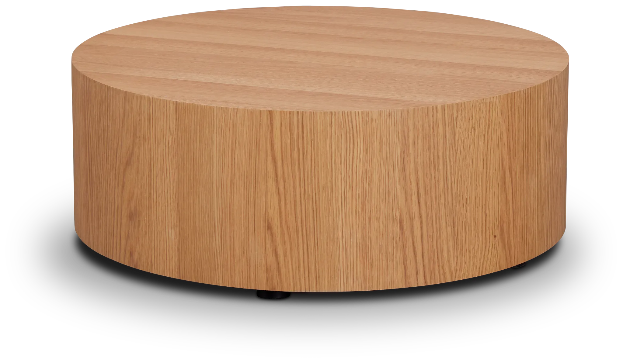 Lexie Light Tone Round Coffee Table