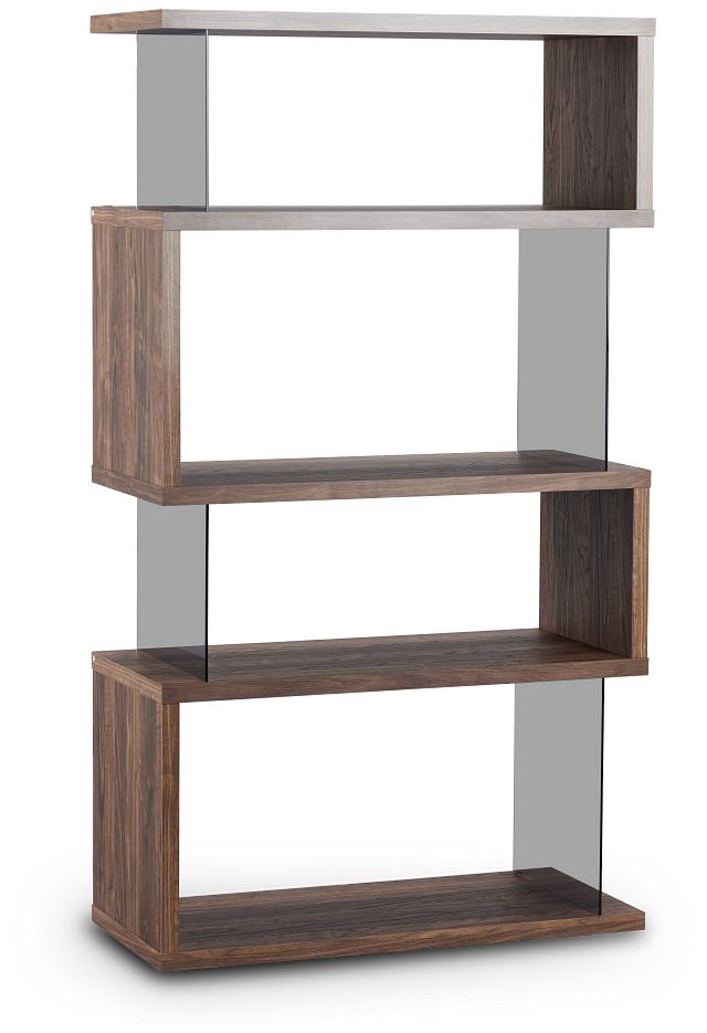 Carter Mid Tone Open Bookcase