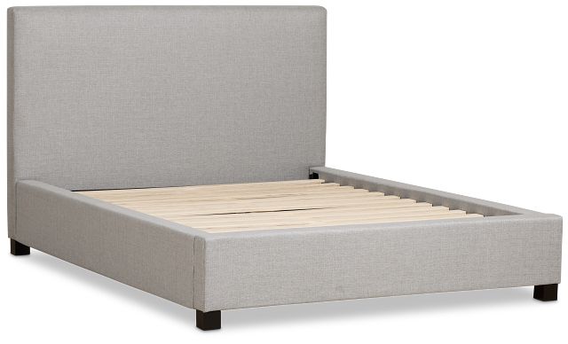 Monica Light Gray Uph Platform Bed
