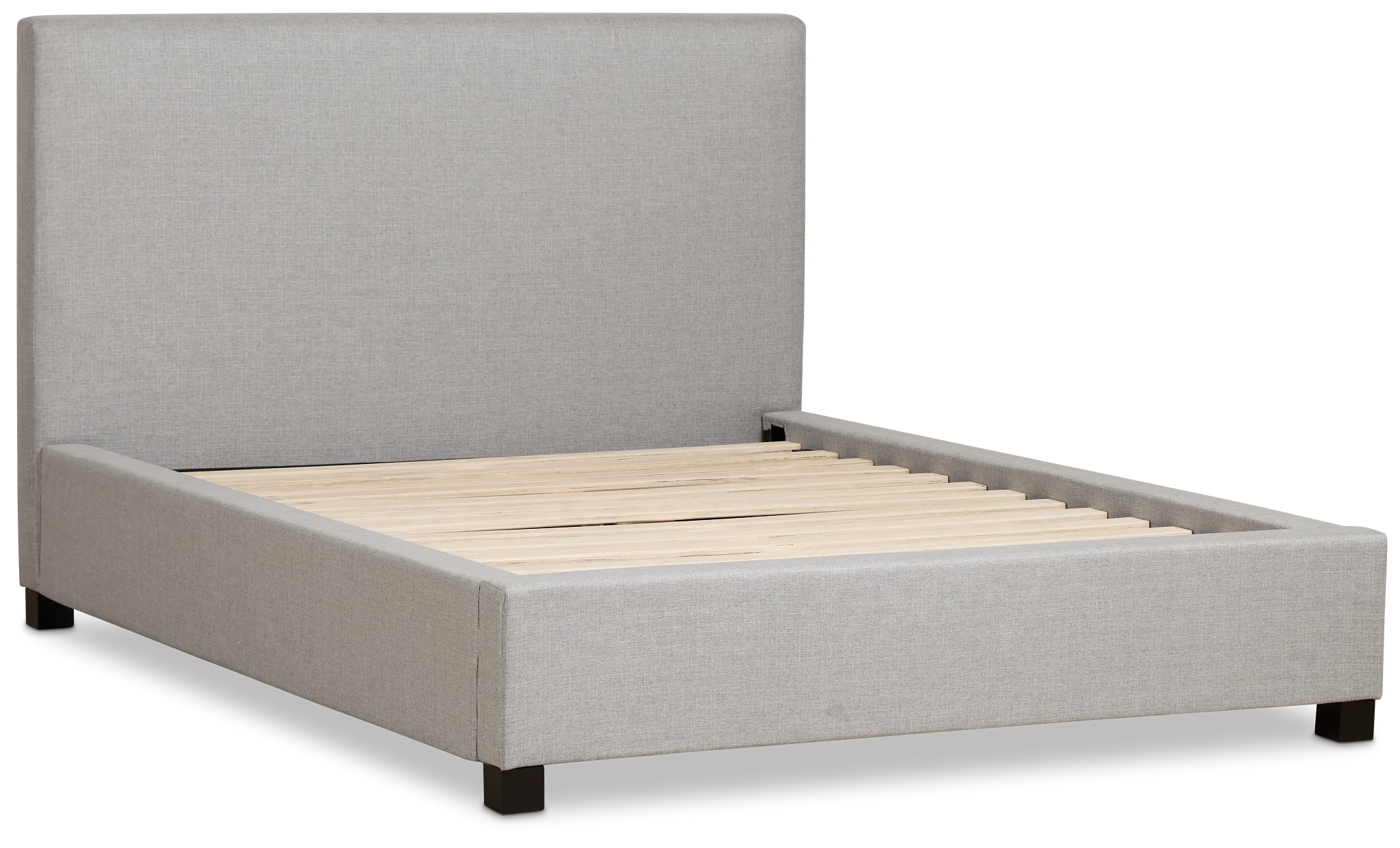 Monica Light Gray Uph Platform Bed