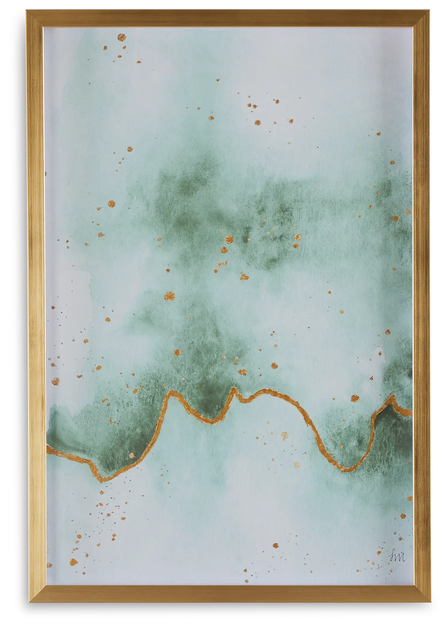 Tesni Green Framed Wall Art Tesni Green Framed Wall Art