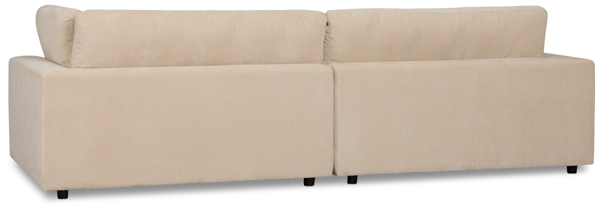 Lounge Light Beige Fabric 2 Piece Modular Sofa Lounge Light Beige Fabric 2 Piece Modular Sofa