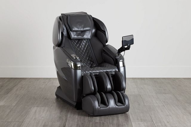 Qi Xe Dark Gray Micro Massage Chair