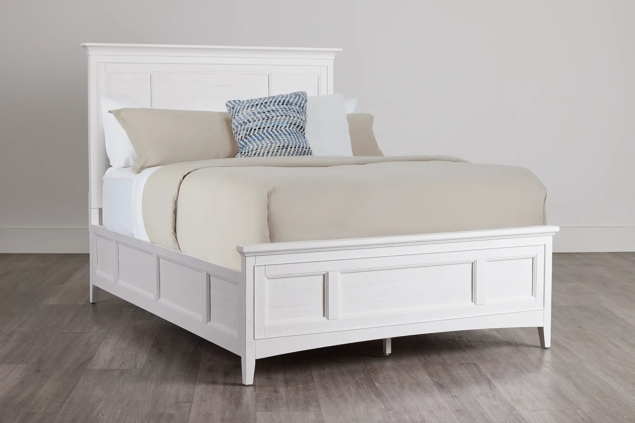 Heron Cove White Panel Bed Heron Cove White Panel Bed
