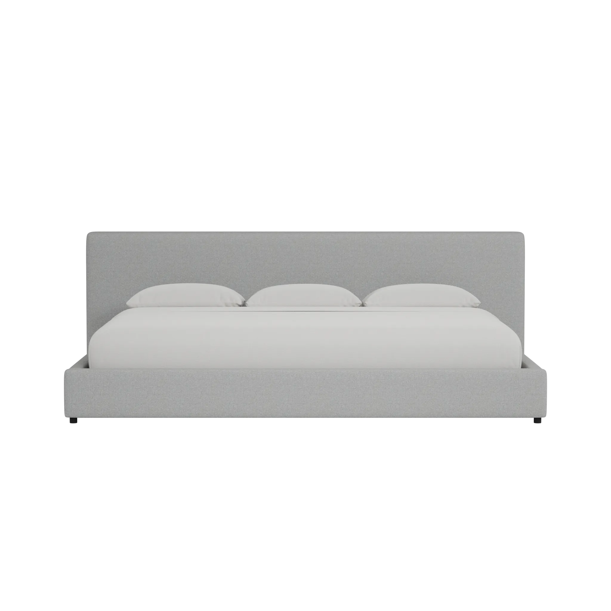 Grayton Suave 44" Upholstered Platform Bed