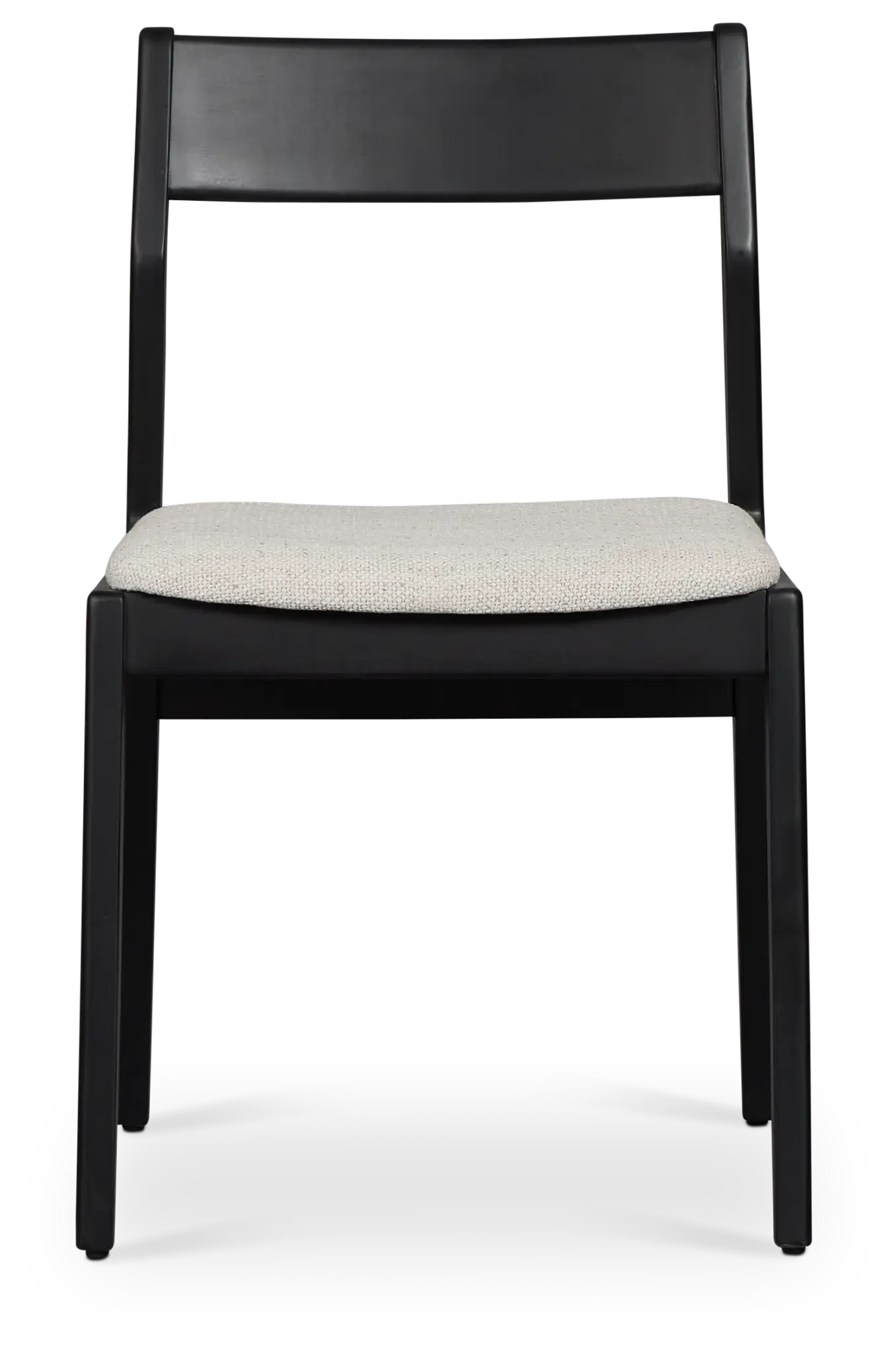 Santorini Black Upholstered Side Chair Santorini Black Upholstered Side Chair