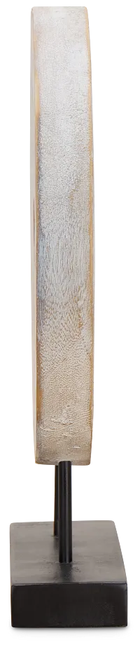 Rusty White Large Tabletop Accessory