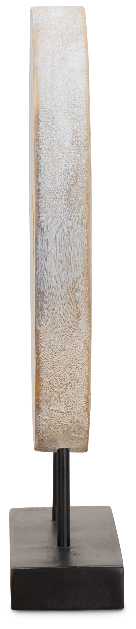 Rusty White Large Tabletop Accessory