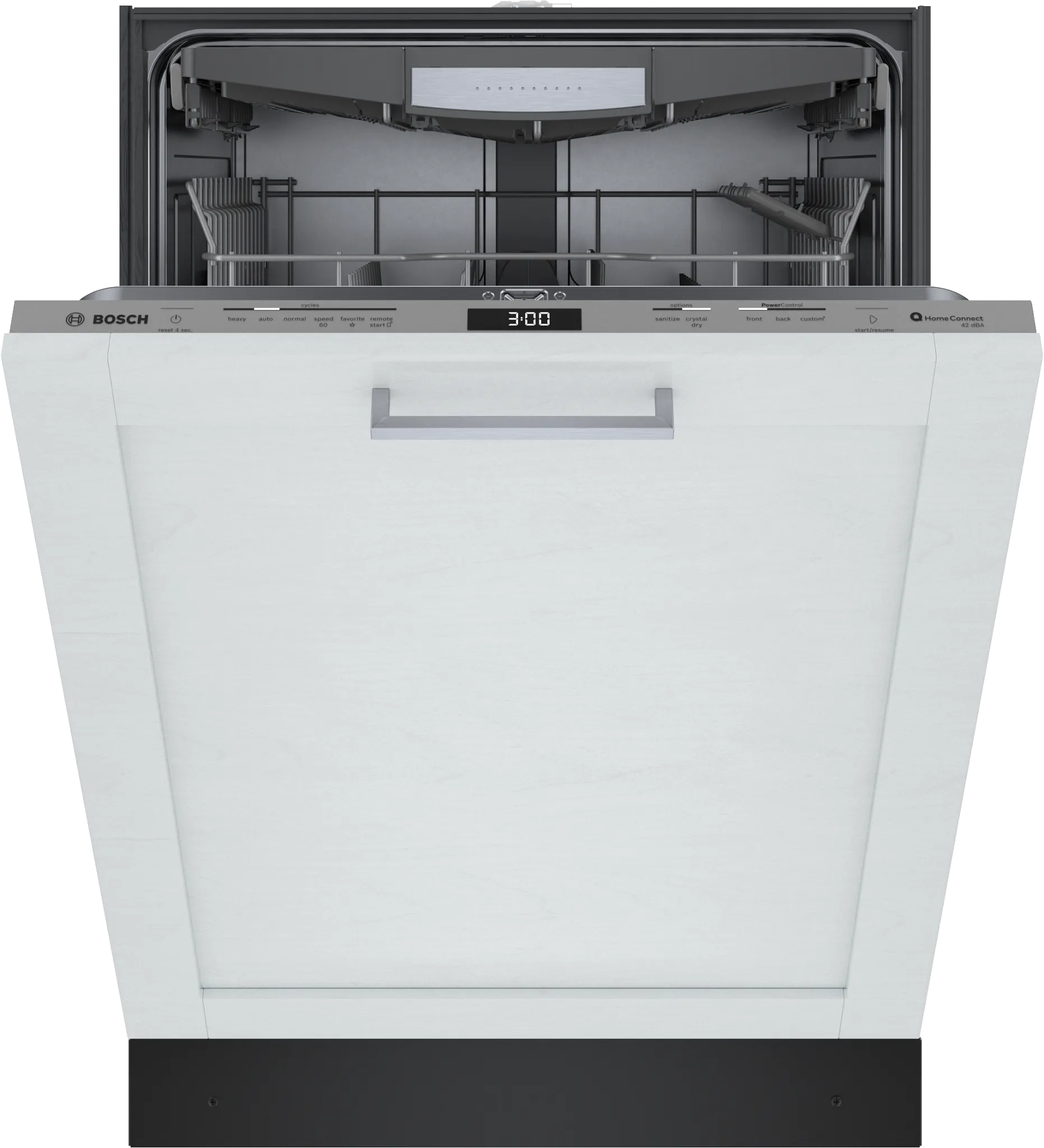 Bosch 800 Series Panel Ready 24" Built In Dishwasher