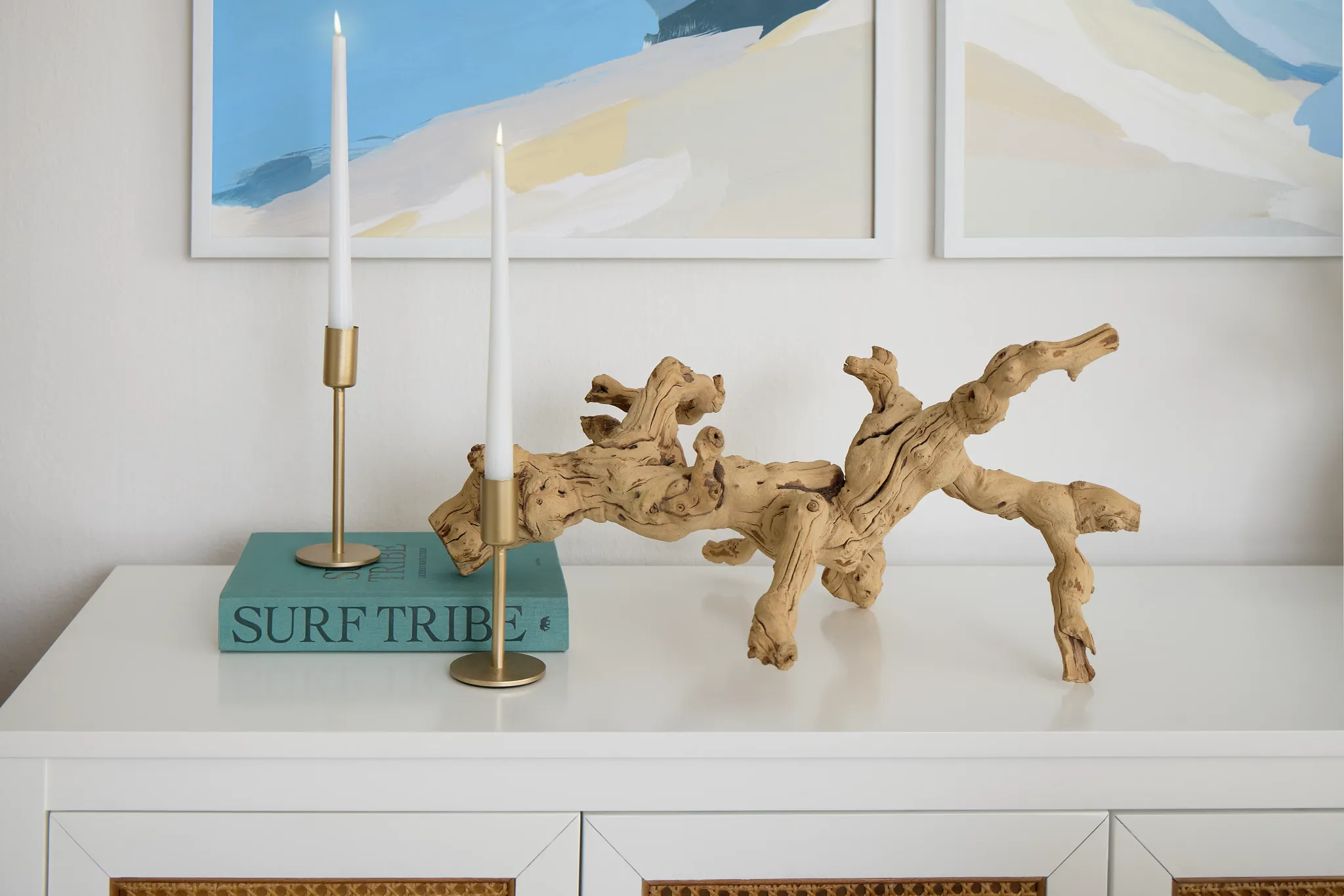 Ouray Gold 10" Candle Holder