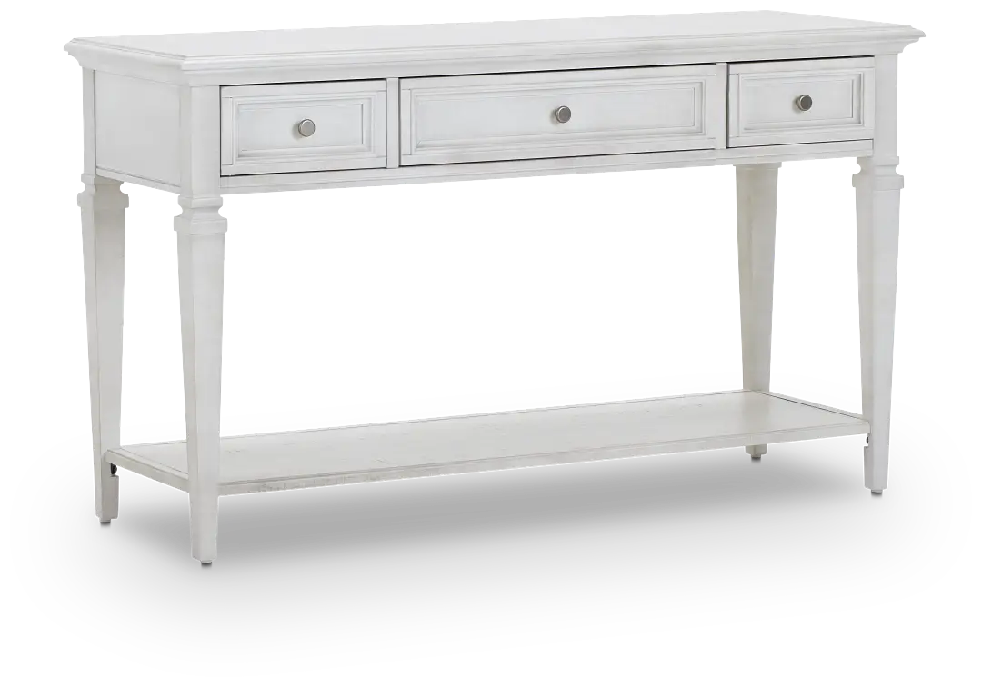 Sonoma Ivory Sofa Table Sonoma Ivory Sofa Table