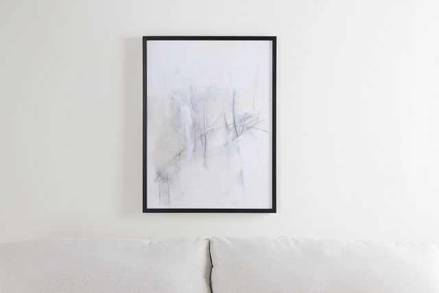 Augustine Light Gray Framed Wall Art