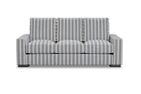 Edgewater Sea Lane Dark Blue 84" Sofa W/ 3 Cushions