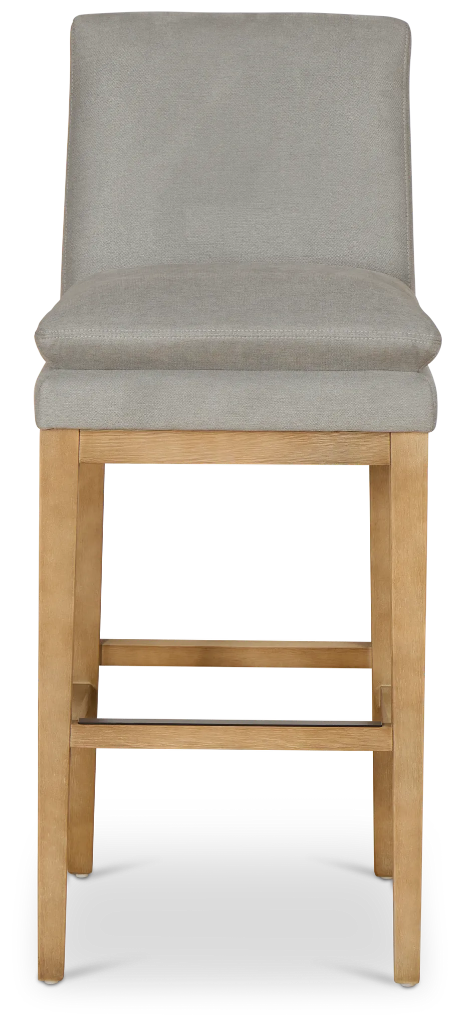 Nixon Gray 30" Upholstered Barstool