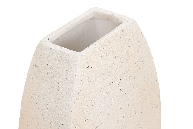 Selina White Large Vase