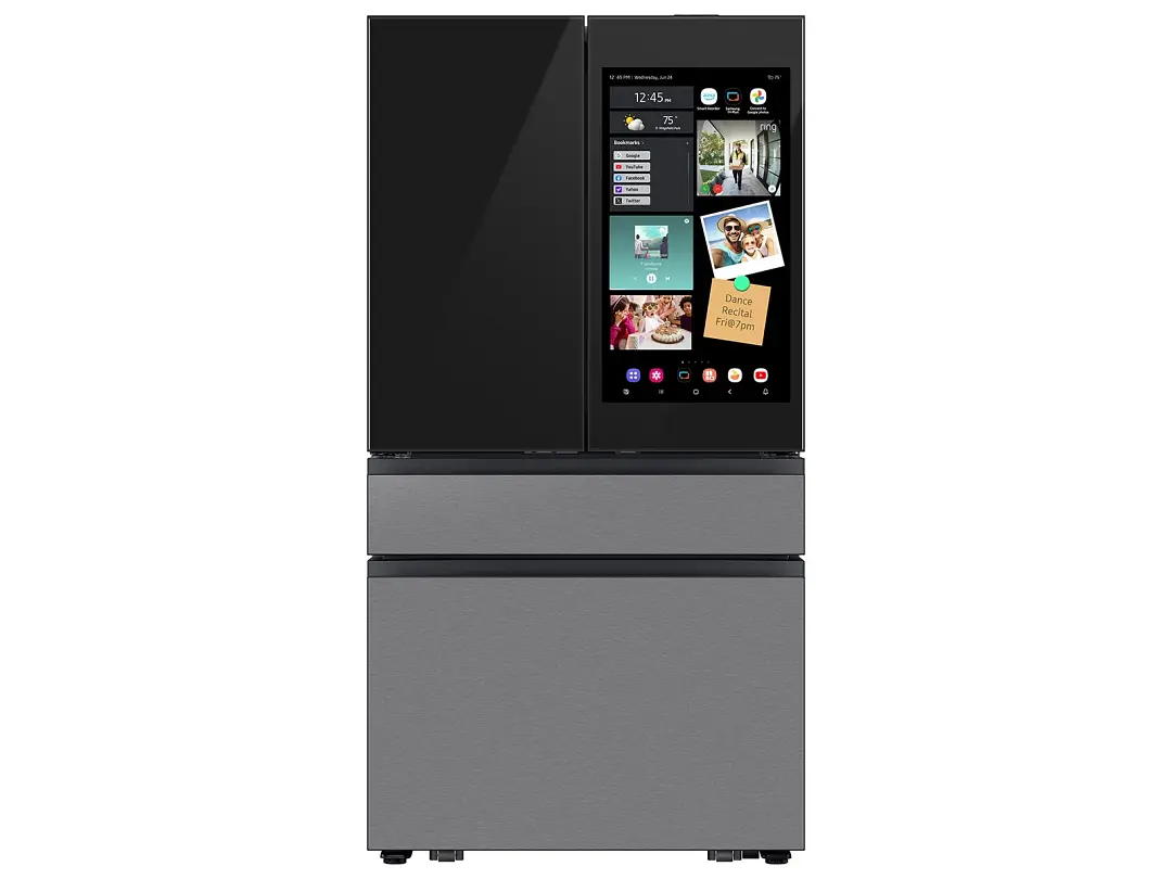 Samsung Bespoke Series Charcoal French Door Refrigerator Samsung Bespoke Series Charcoal French Door Refrigerator