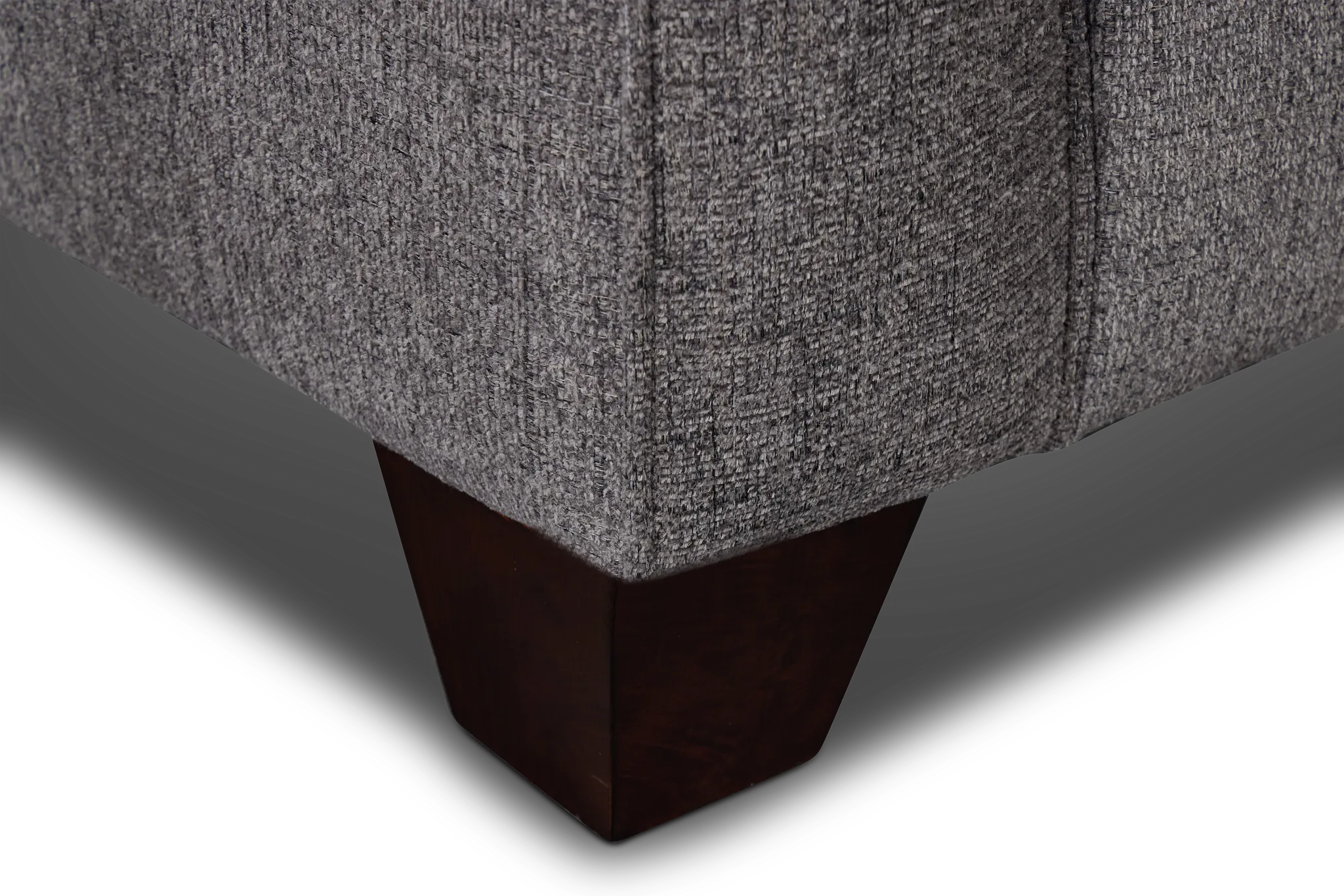 Andie Dark Gray Fabric Cooling Memory Foam Sleeper