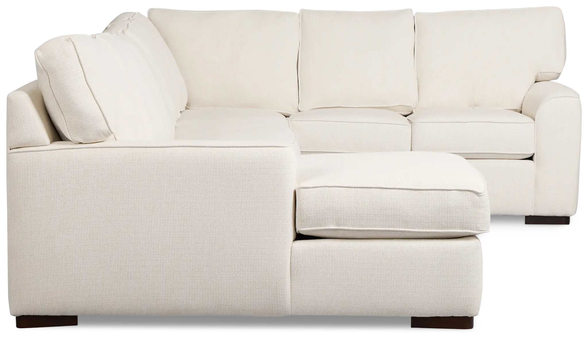 Sinclair Light Beige Fabric Left Chaise Memory Foam Sleeper Sectional Sinclair Light Beige Fabric Left Chaise Memory Foam Sleeper Sectional