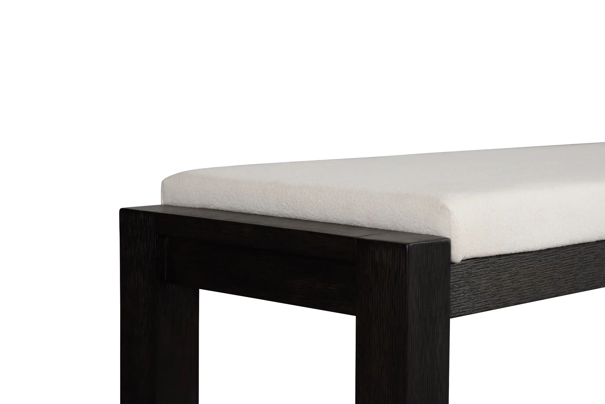 Jackson White Upholstered Dining Bench Jackson White Upholstered Dining Bench