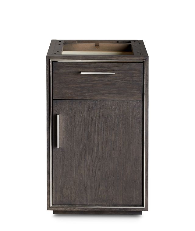 Highline Dark Tone Desk Base