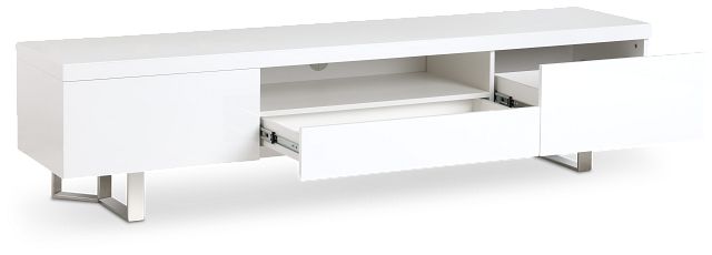 Axel White 78" Tv Stand