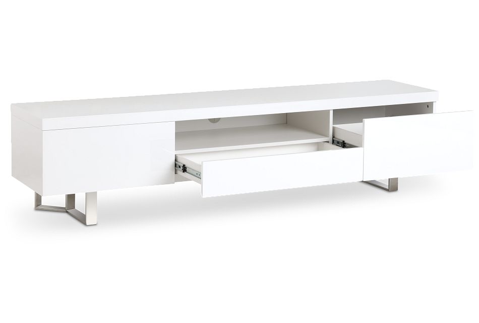 Axel White 78" Tv Stand