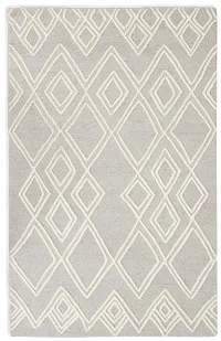 Montal Light Gray 5x8 Area Rug
