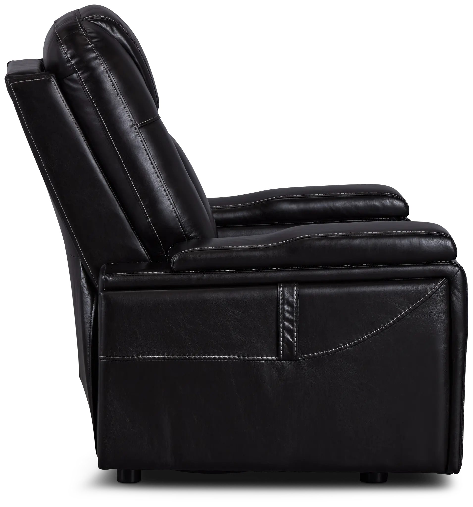 Meta Black Micro Power Recliner Meta Black Micro Power Recliner