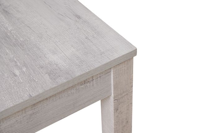 Delray White Dining Bench