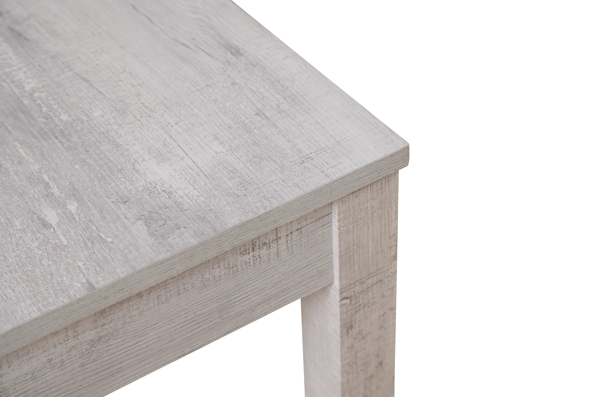 Delray White Dining Bench