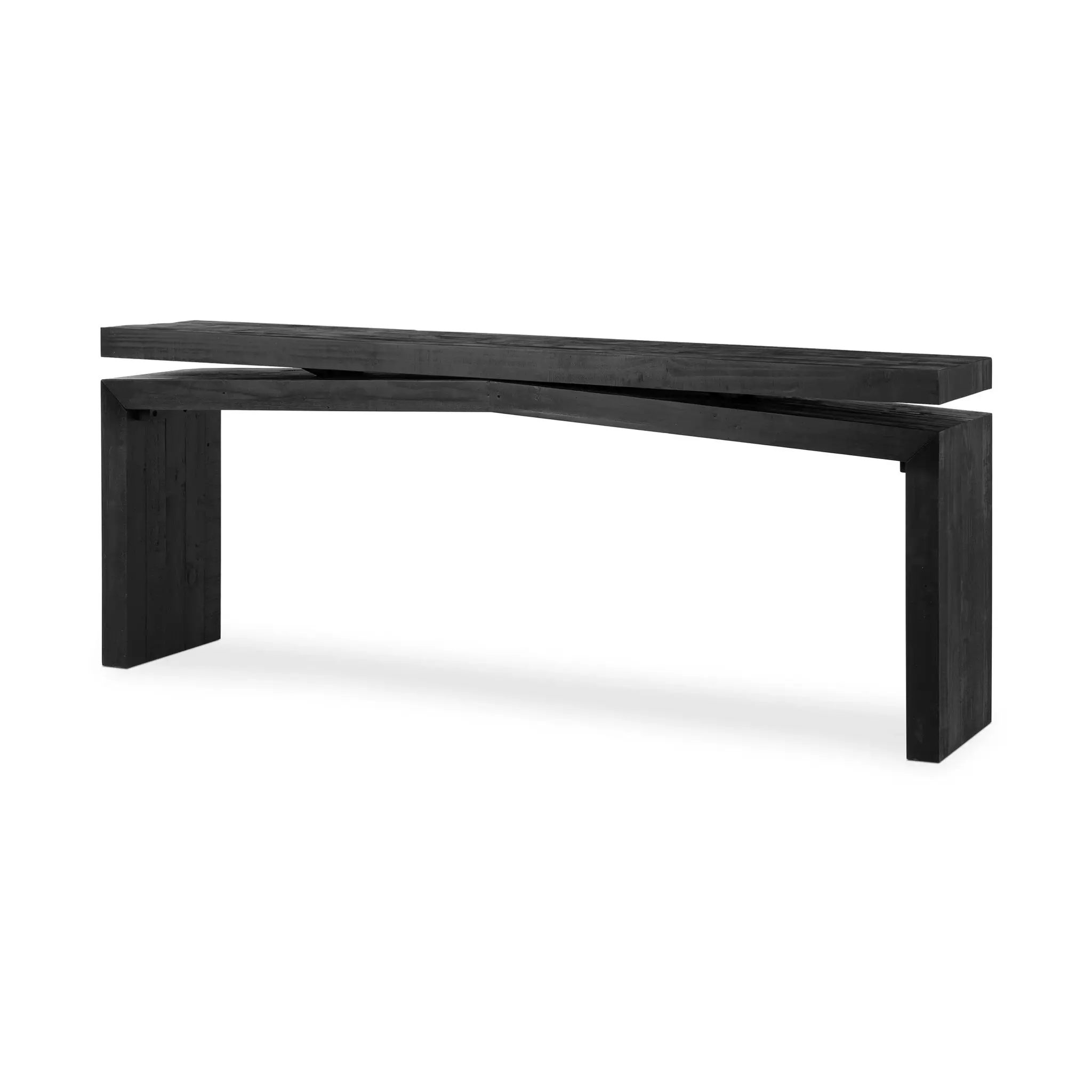 Naten Black 79" Console Table Naten Black 79" Console Table