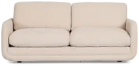 Jules Ivory Velvet Sofa