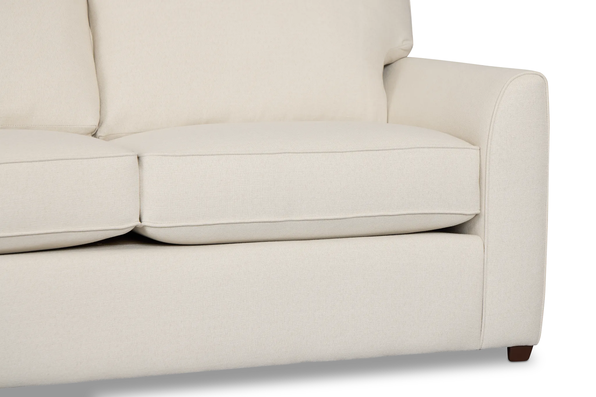 Tate Light Beige Fabric Large Two-arm Sectional