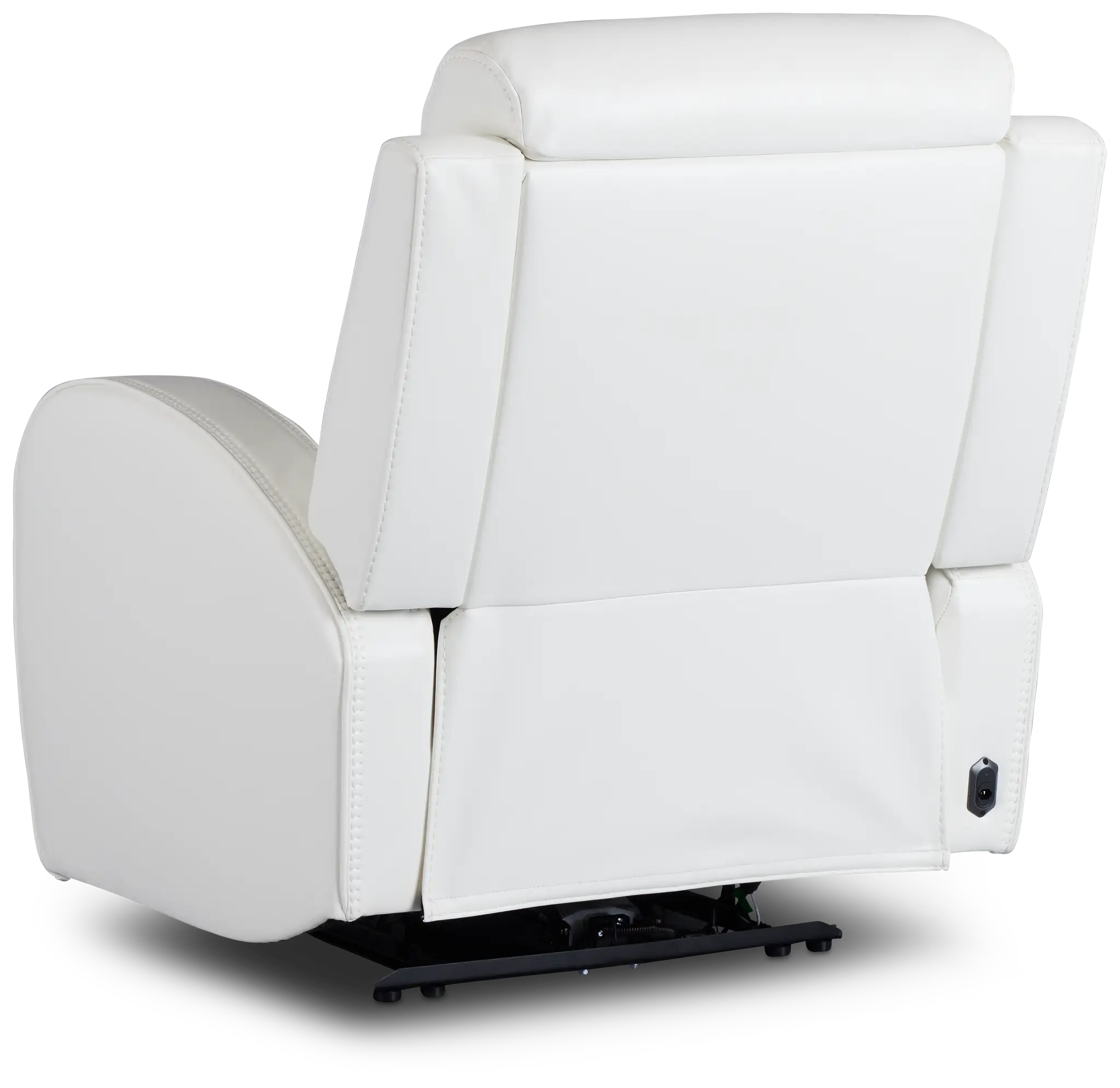 Omega White Micro Power Recliner Omega White Micro Power Recliner