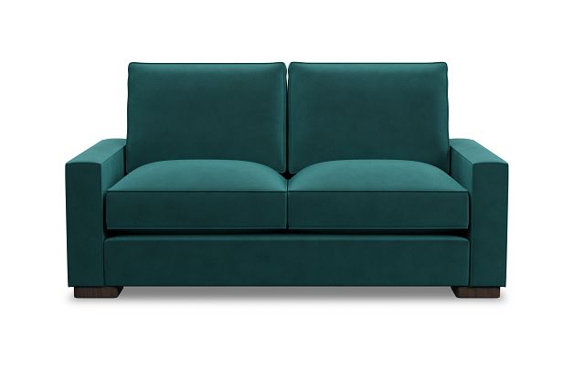 Edgewater Joya Teal Loveseat