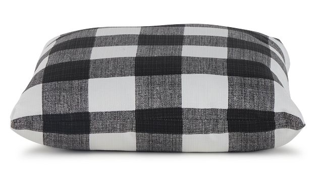 Anderson Black 20" Indoor/outdoor Square Accent Pillow
