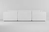 Destin Peyton White Fabric 8-piece Modular Sectional