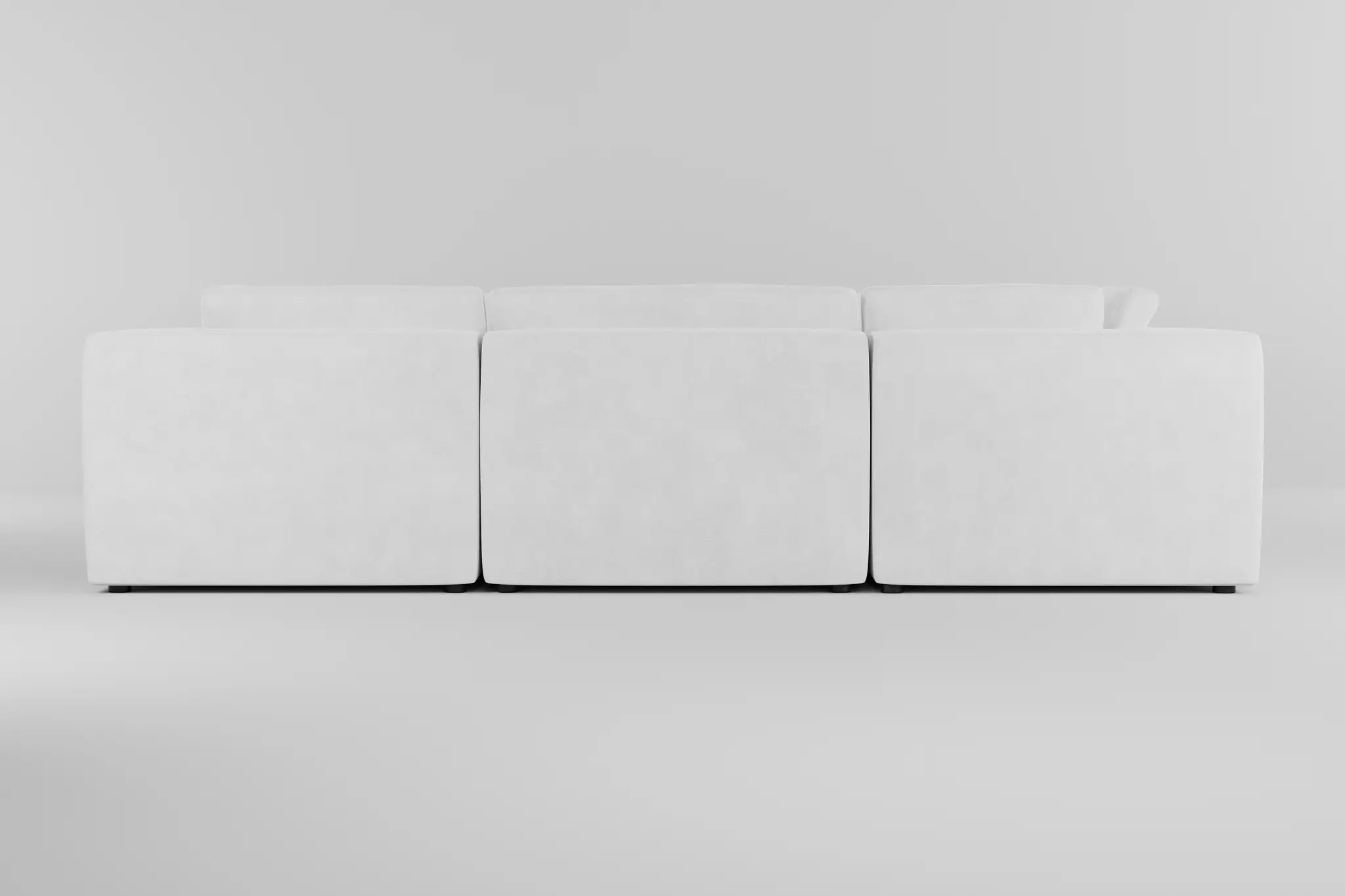 Destin Peyton White Fabric 8-piece Modular Sectional Destin Peyton White Fabric 8-piece Modular Sectional