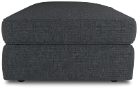 Siesta Elevation Gray Fabric Ottoman