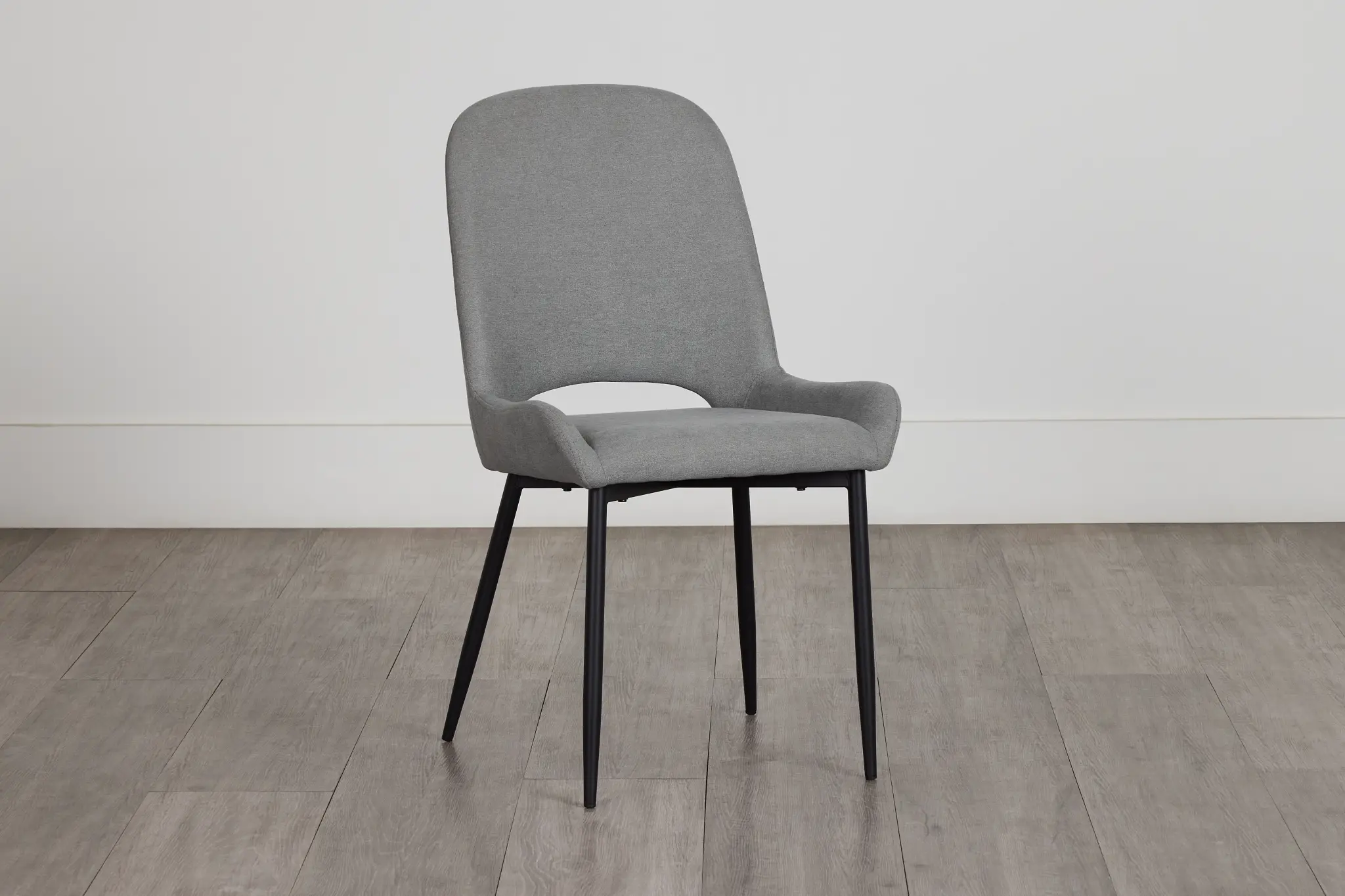 Brela Gray Upholstered Side Chair Brela Gray Upholstered Side Chair